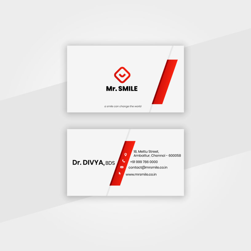 Rich White Business Card Printing in Chennai – Premium White Card Business Cards