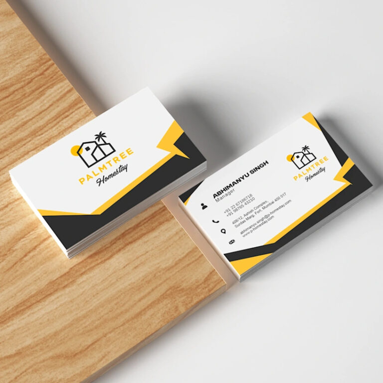 Matte Visiting Cards with elegant smooth finish for professional business branding