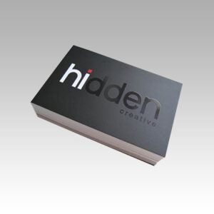 Premium Spot UV visiting cards with glossy raised finish, sharp print quality, and luxury business card design