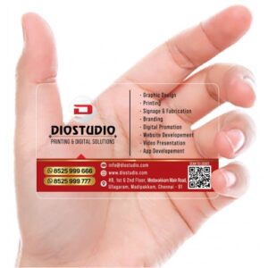 Transparent Visiting Cards