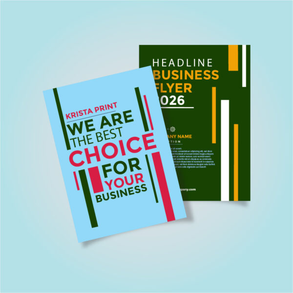 100 GSM A4 Flyer Single Side