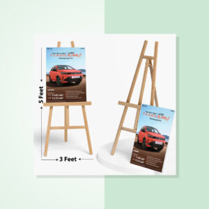 Easel Stand – Wooden Standee