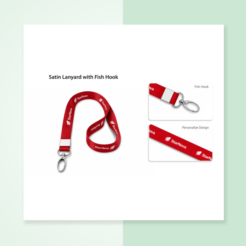 Custom Rope Printing in Chennai – Personalised ID Card Lanyards with Logo