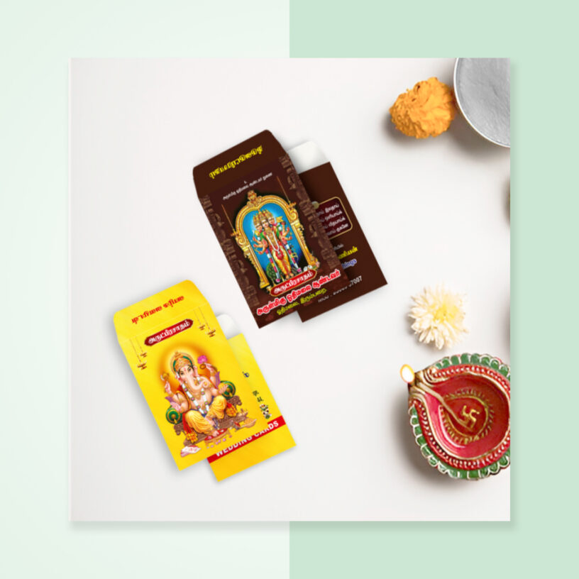 Custom Viboothi Cover Printing in Chennai – Viboothi Packet Covers